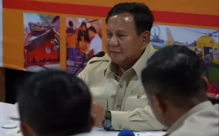 Prabowo Ungkap: Swasta Tertarik Manfaatkan Lumpur Banjir di Aceh