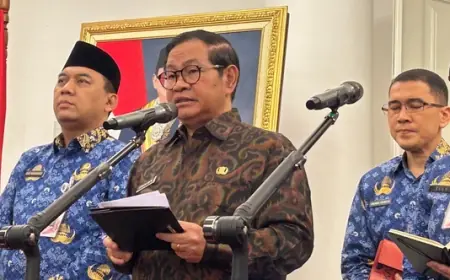 Pramono: Demo Buruh di Patung Kuda Tidak Terkait dengan UMP Jakarta