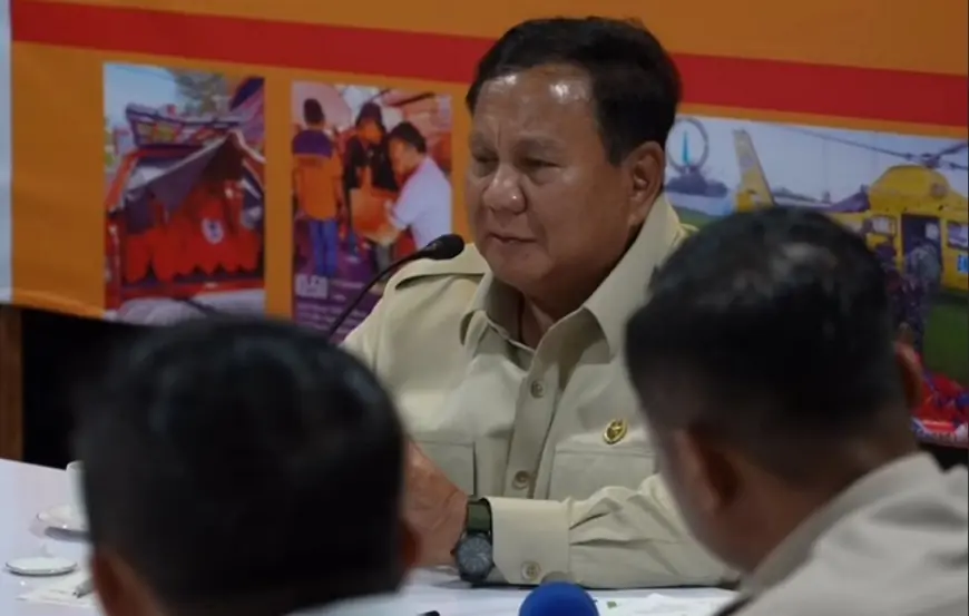Prabowo Ungkap: Swasta Tertarik Manfaatkan Lumpur Banjir di Aceh