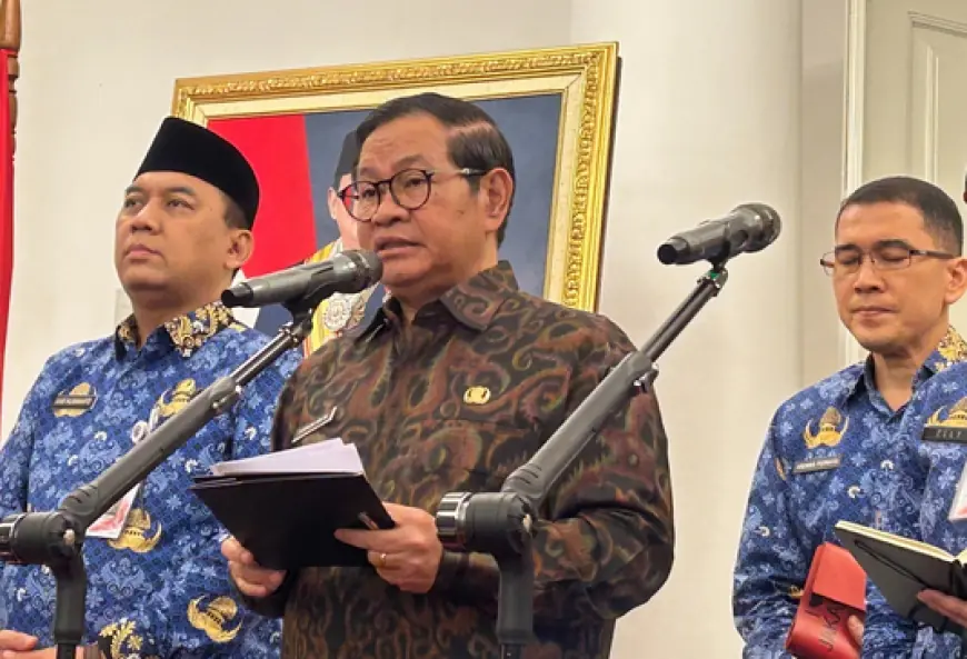 Pramono: Demo Buruh di Patung Kuda Tidak Terkait dengan UMP Jakarta