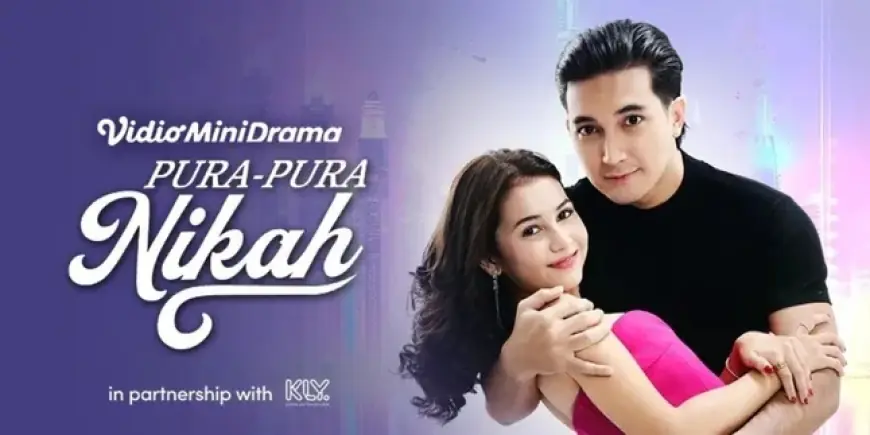 Sandrinna Michelle & Junior Roberts Jadi Suami Istri di Vidio Mini Drama Pura-Pura Nikah