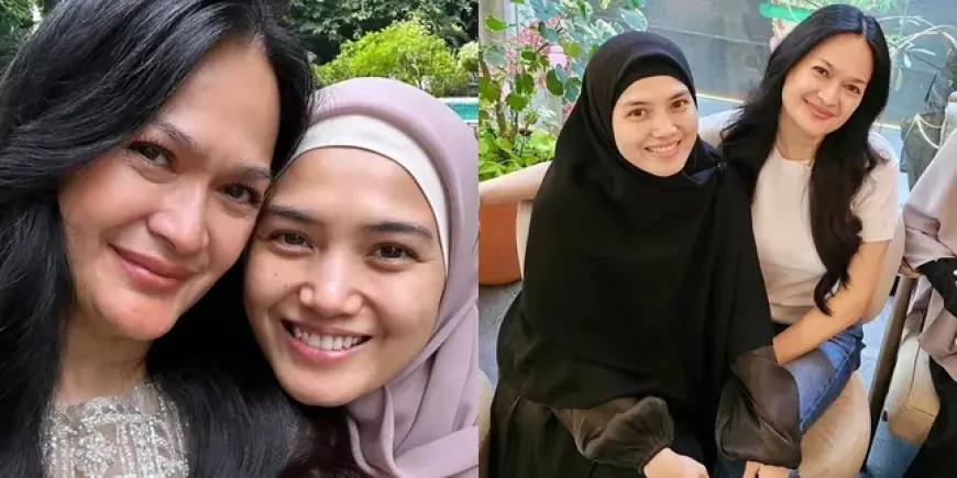 7 Potret Kedekatan Donna Harun dan Herfiza Novianti, Merasa Beruntung - Dihargai Menantu Kesayangan