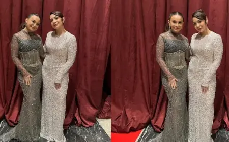 Elegan dan Berkelas, Potret Cantik Nagita Slavina Berfoto Bareng Rossa Pancarkan Aura Bintang