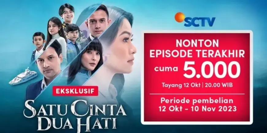 Hanya di Vidio, Yuk Saksikan Episode Terakhir Sinetron ‘SATU CINTA DUA HATI’!