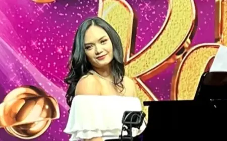 Jessica Novalia Iringi Para Finalis Kontes Dangdut Lewat Alunan Piano