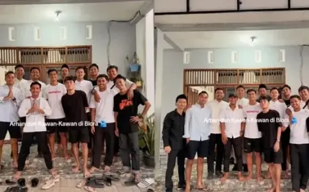 Pulang Kampung ke Blora, Pratama Arhan Kumpul Bareng Kawan Lamanya