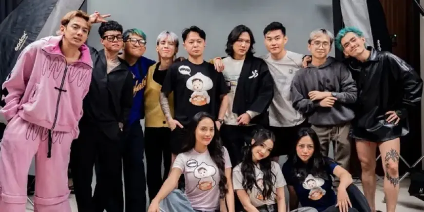 Momen Fuji Datang ke Marapthon Bareng Rachel Vennya & Erika Carlina, Baby Andrew Jadi Pusat Perhatian