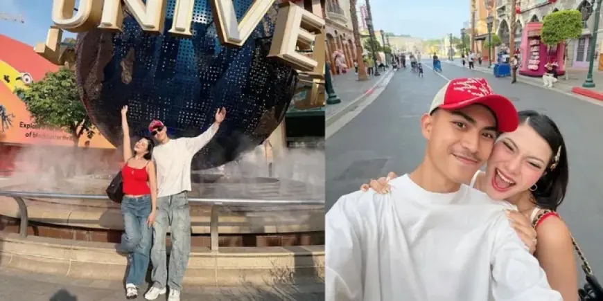 Manfaatkan Momen Lebaran, Hanum Mega Liburan Bareng Suami ke Singapura