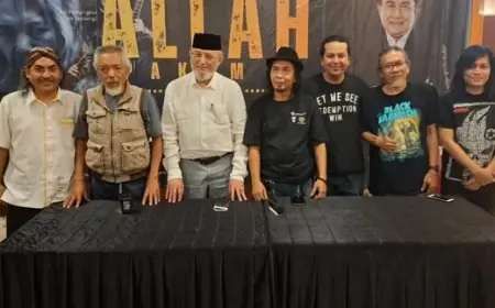 Gitaris Taraz Biztara Tampil di 'Konser Mahabbah Allah Pakem 9'